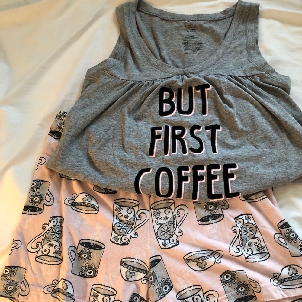 But first coffee Pj set
